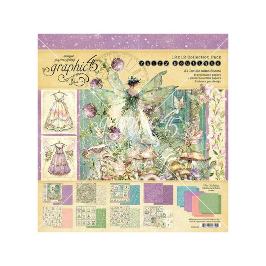Graphic 45 - Fairy Boutique 12x12 Bundle (3 products) - The Crafty Kiwi