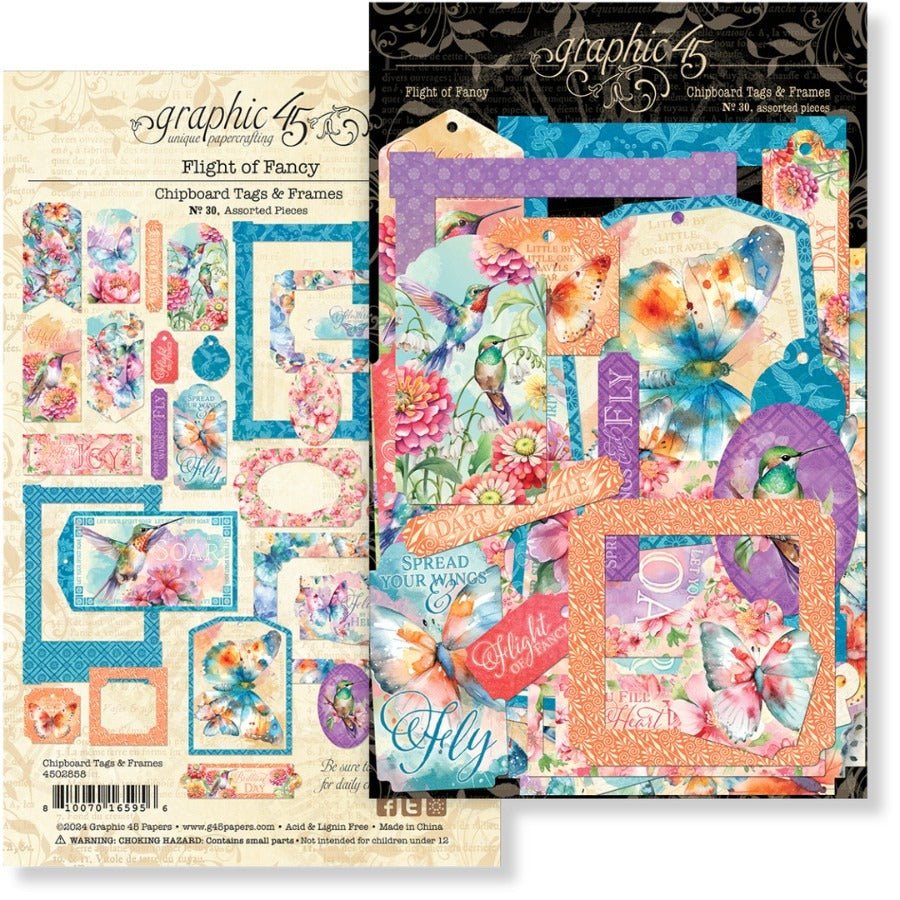 Graphic 45 - Flight of Fantasy Bundle Kit - The Crafty Kiwi