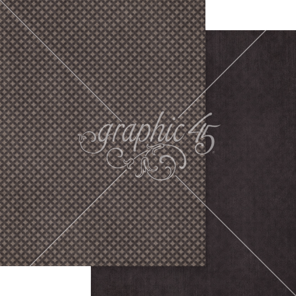 Graphic 45 - Ghostly Greetings - 8.5x11 Inch Patterns & Solids Pack