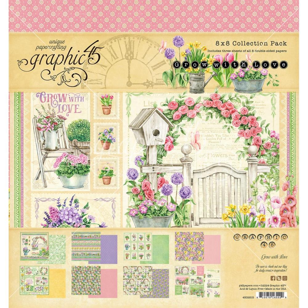 Graphic 45 - Grow with Love Bundle Kit - The Crafty Kiwi
