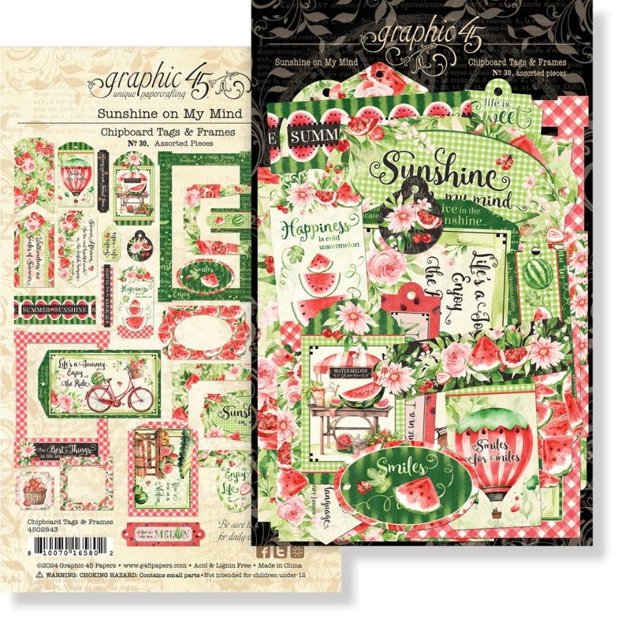 Graphic 45 - Sunshine on my Mind Bundle Kit - The Crafty Kiwi