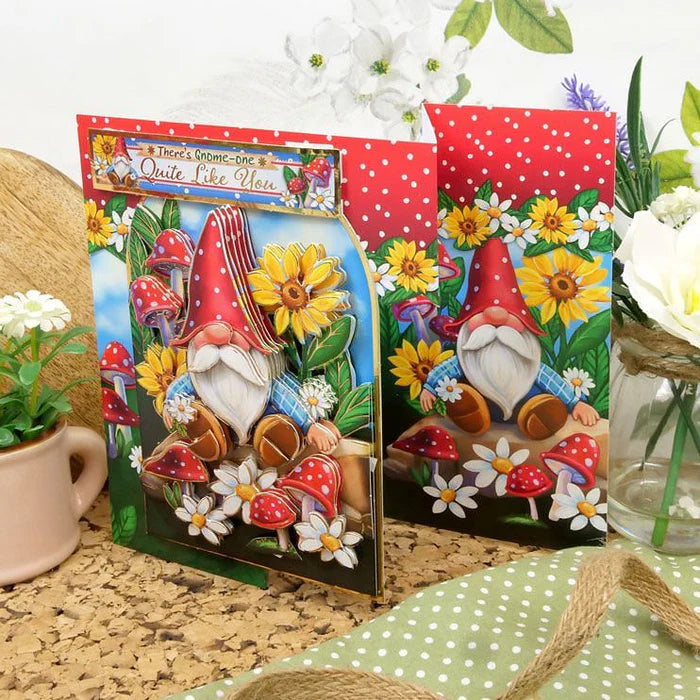 Hunkydory Crafts - 3D Decoupage Large Set - Gnome-one Like You