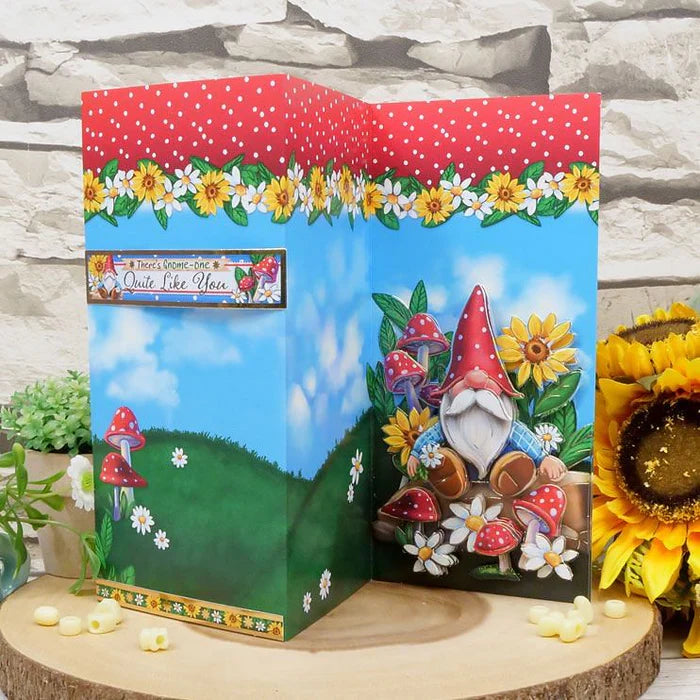 Hunkydory Crafts - 3D Decoupage Large Set - Gnome-one Like You