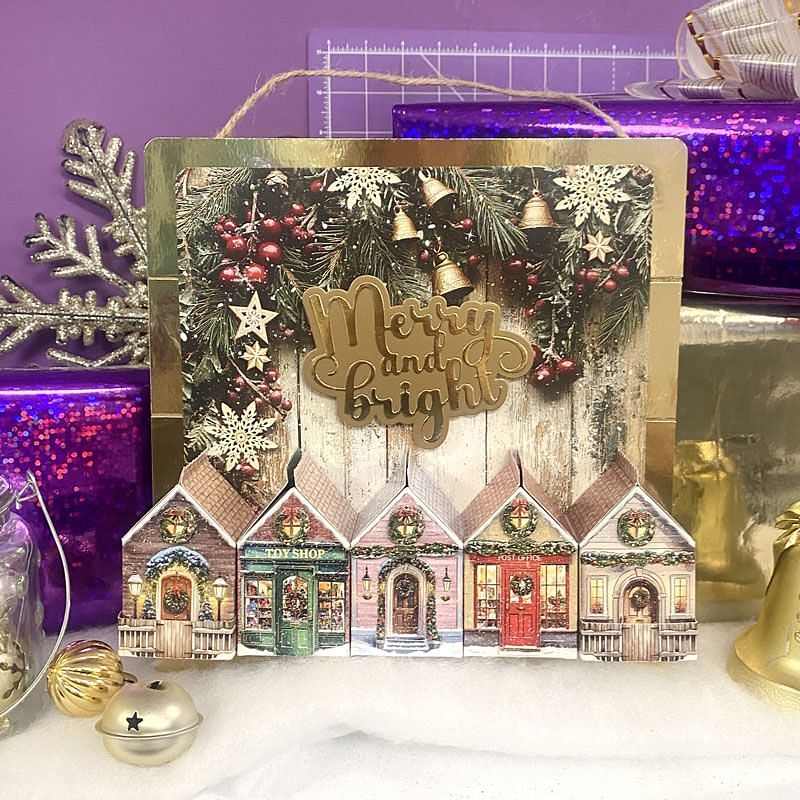 Hunkydory Crafts - Advent Village Project Kit - The Crafty Kiwi