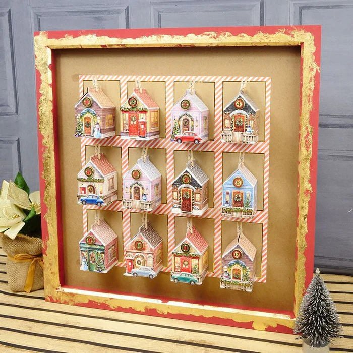 Hunkydory Crafts - Advent Village Project Kit - The Crafty Kiwi