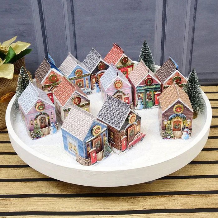 Hunkydory Crafts - Advent Village Project Kit - The Crafty Kiwi