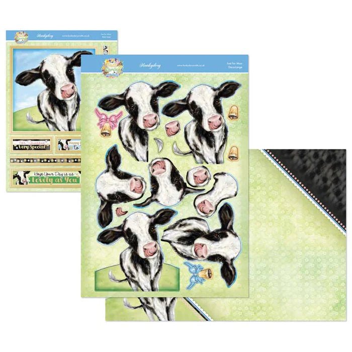 Hunkydory - Luxury Topper Set - Just for Moo - The Crafty Kiwi