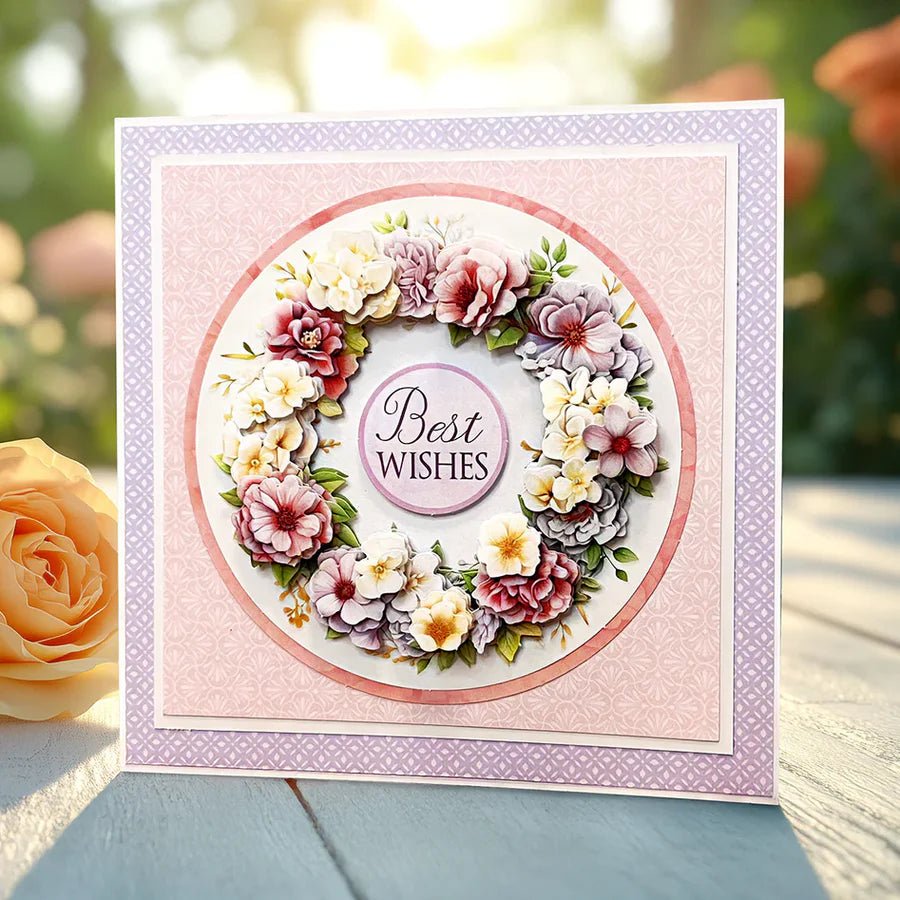 Katy Sue - 3D Die Cut Decoupage - Dove with Flowers (1/sheet) - The Crafty Kiwi