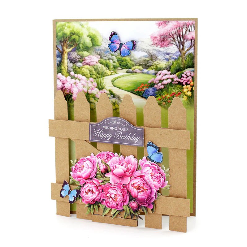 Katy Sue - Kraft 5x7 Picket Fence Cards & Envelopes (6/pack) - The Crafty Kiwi