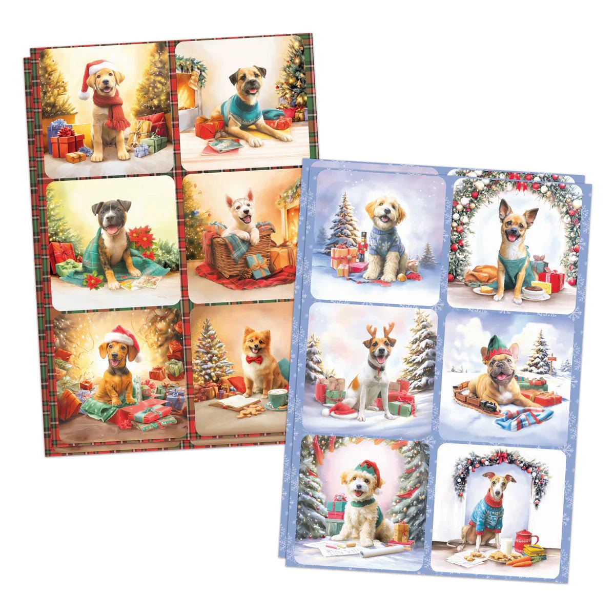 Katy Sue - Santa Paws Die Cut Topper & Decoupage Collection (12/pack) - The Crafty Kiwi