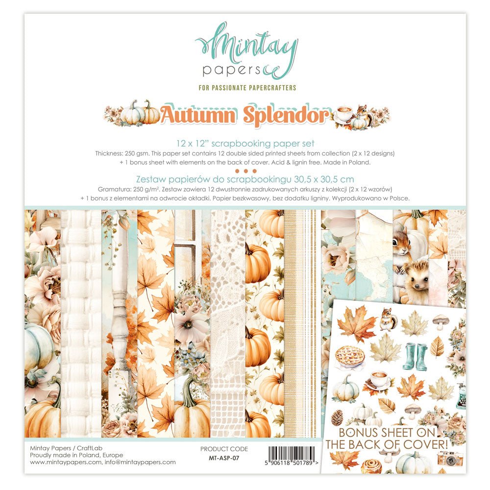 Mintay - Autumn Splendor Bundle Kit - The Crafty Kiwi