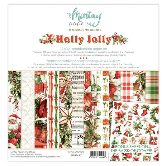 Mintay - Holly Jolly Bundle Kit - The Crafty Kiwi