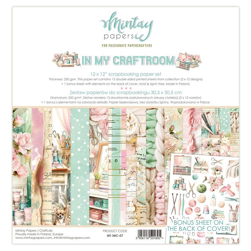 Mintay - In my Craftroom Bundle Kit - The Crafty Kiwi