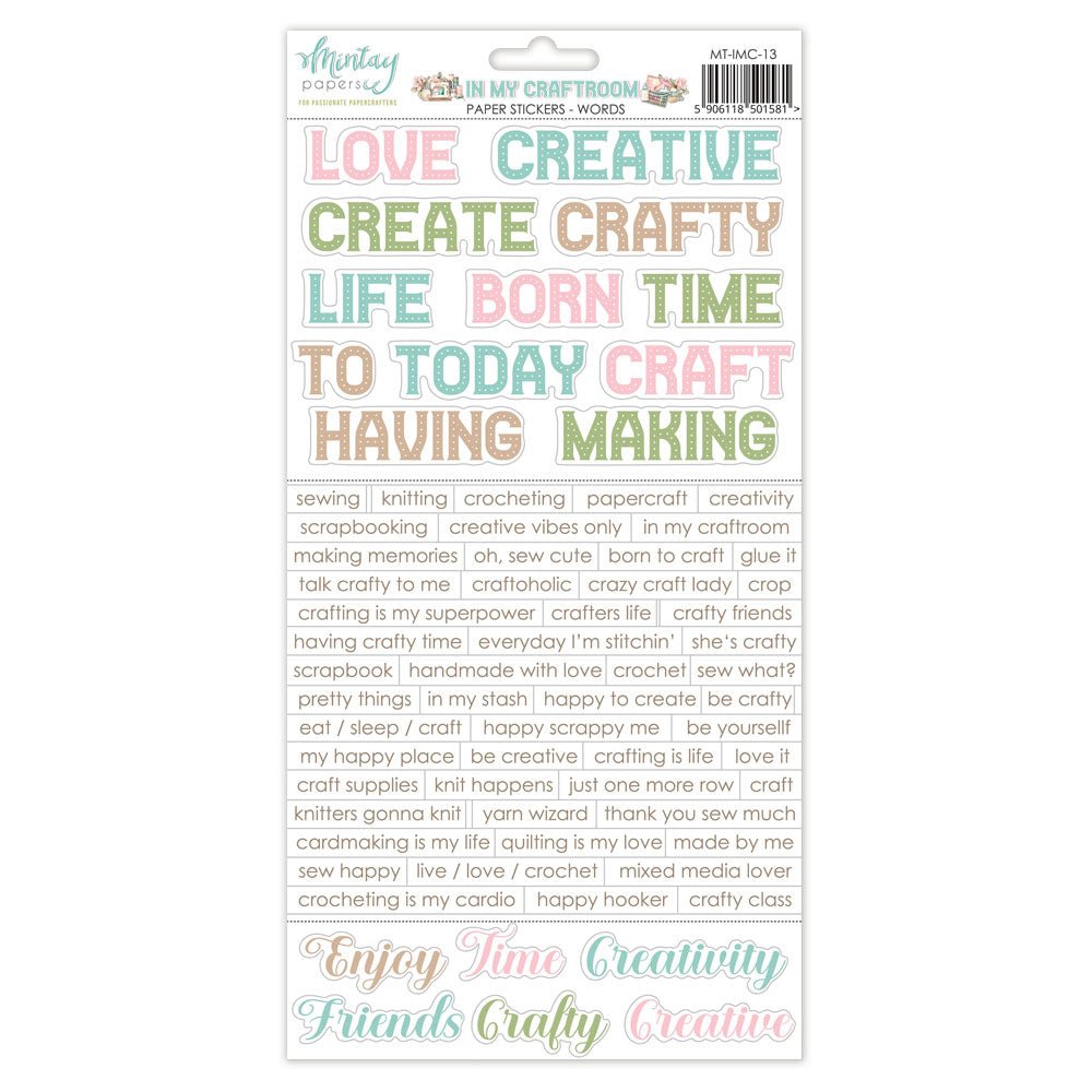 Mintay - In my Craftroom Bundle Kit - The Crafty Kiwi