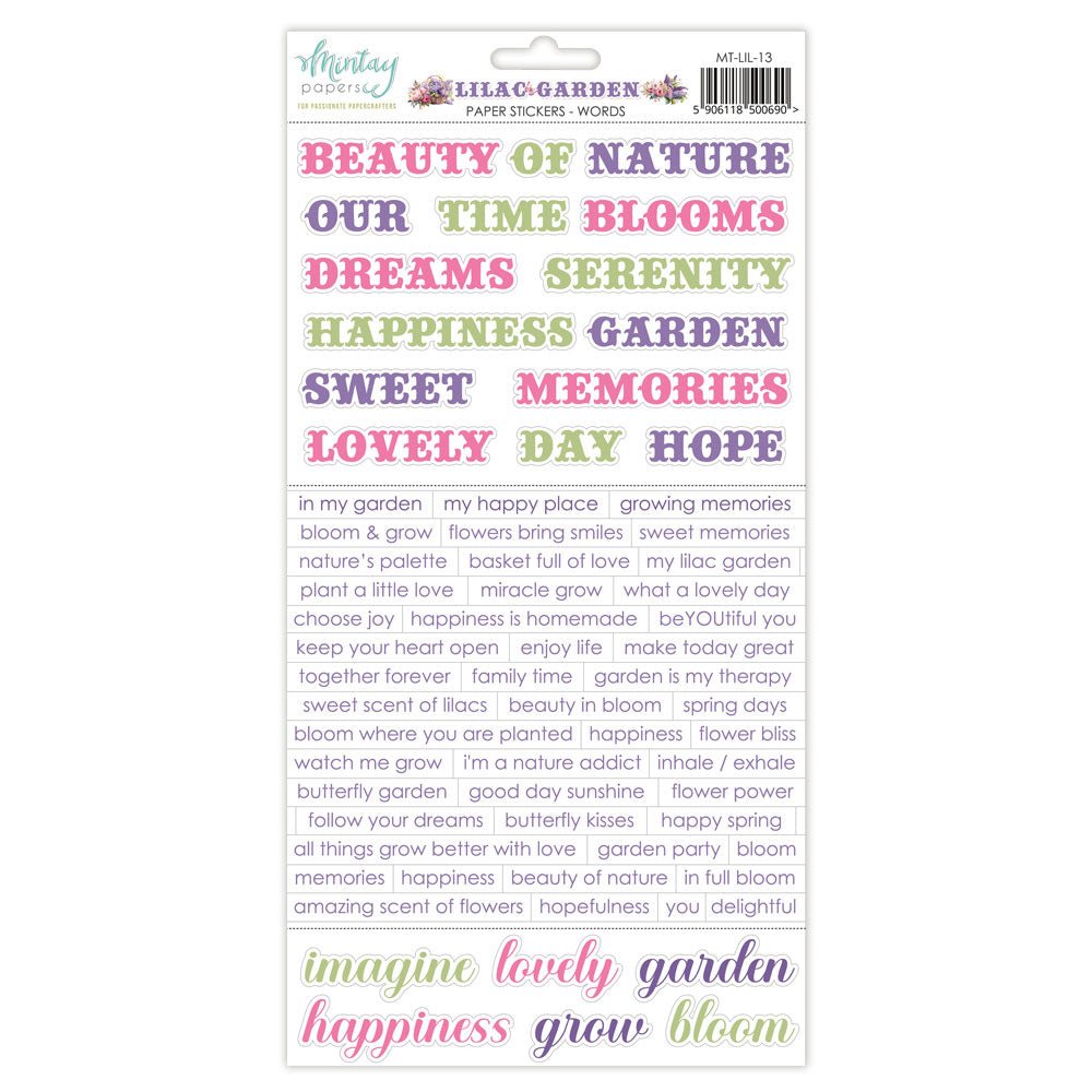 Mintay - Lilac Garden Bundle Kit - The Crafty Kiwi