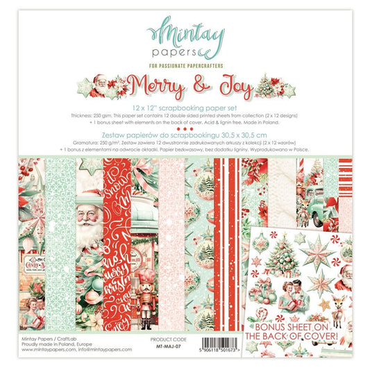 Mintay - Merry & Joy Bundle Kit - The Crafty Kiwi