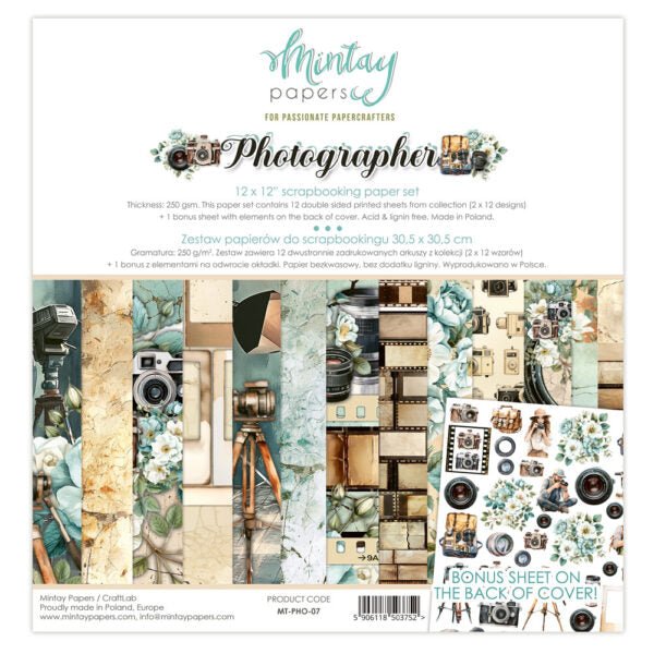 Mintay - Photographer Bundle Kit - The Crafty Kiwi