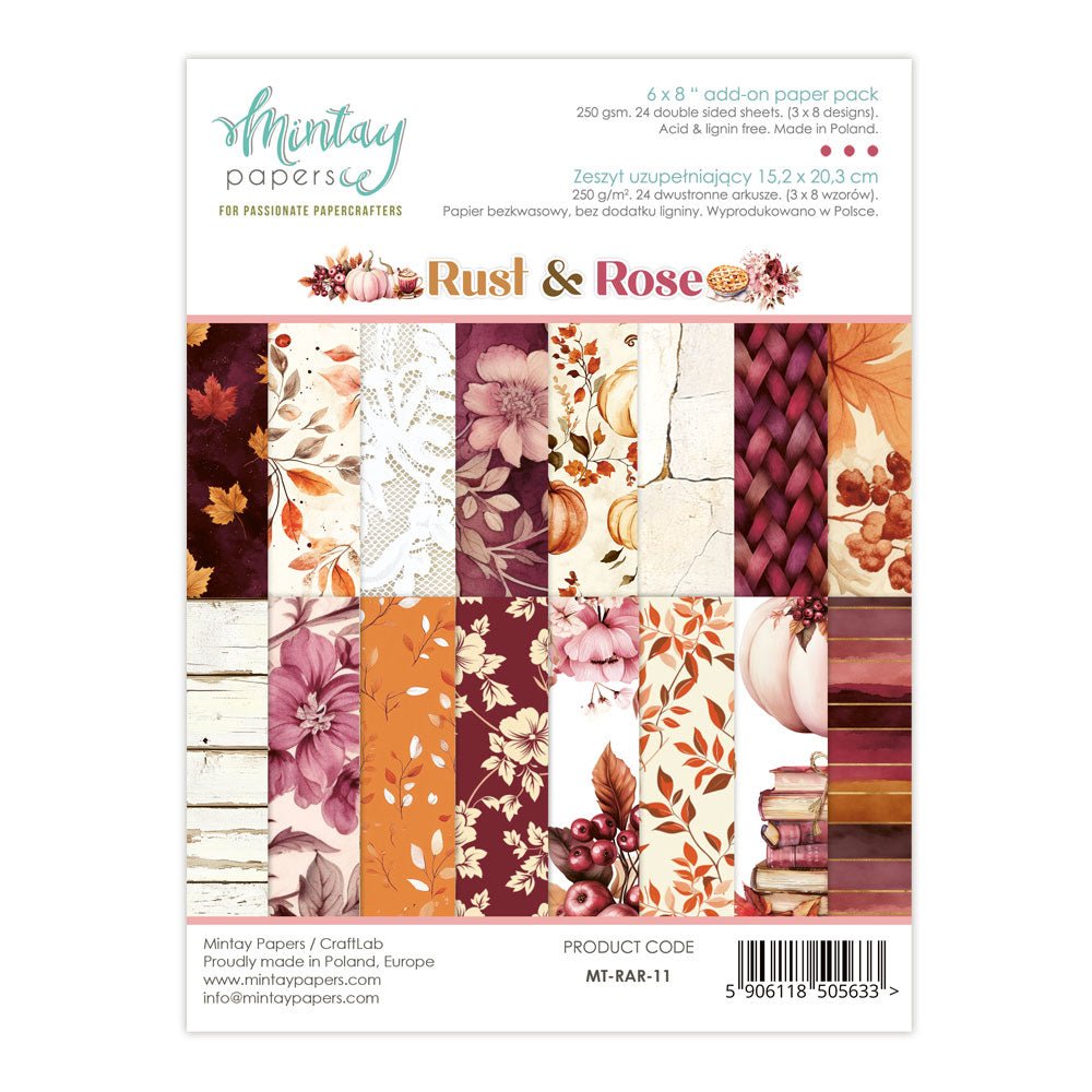 Mintay - Rust & Rose Bundle Kit - The Crafty Kiwi