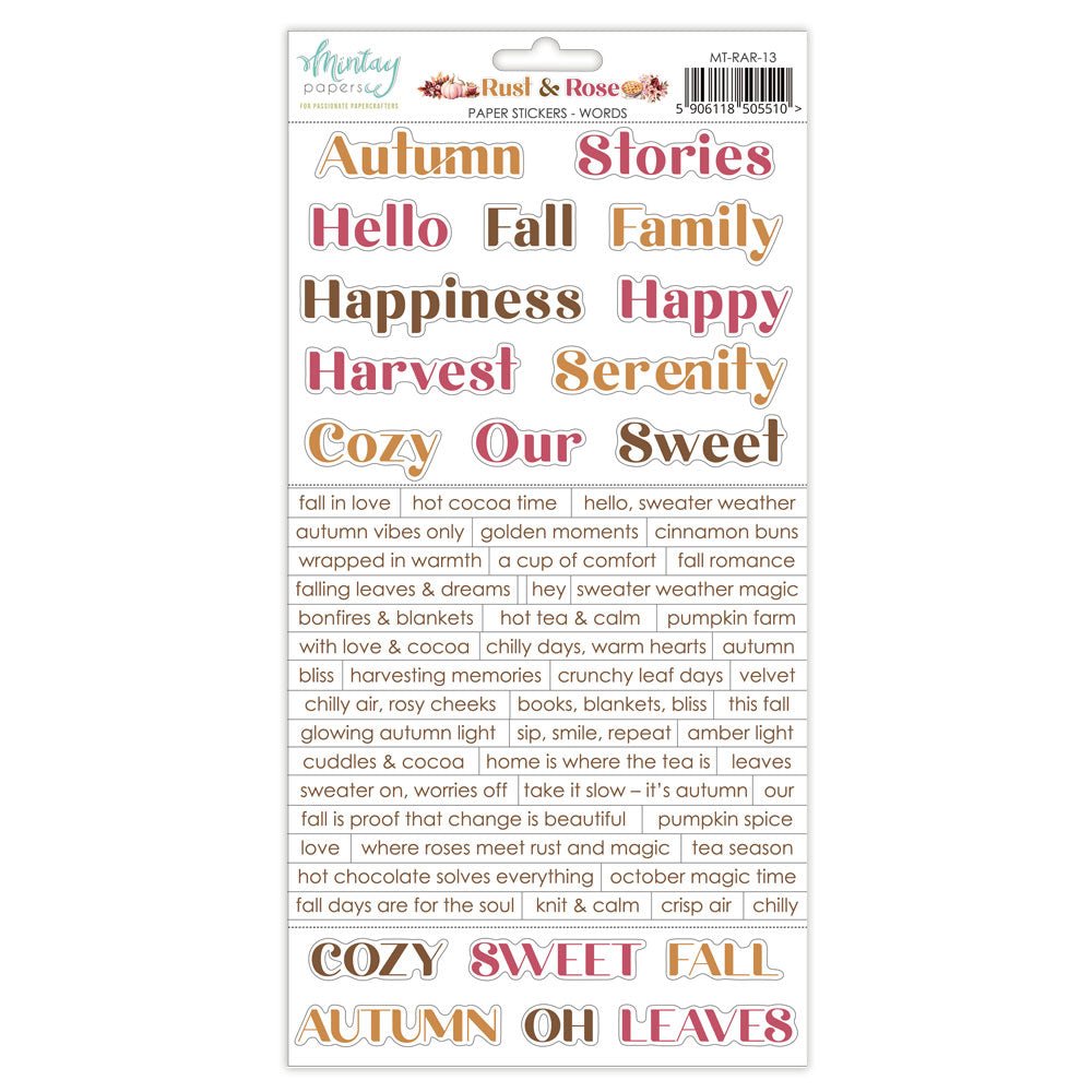 Mintay - Rust & Rose Bundle Kit - The Crafty Kiwi