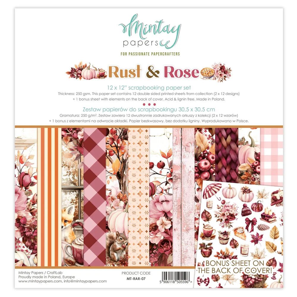 Mintay - Rust & Rose Bundle Kit - The Crafty Kiwi