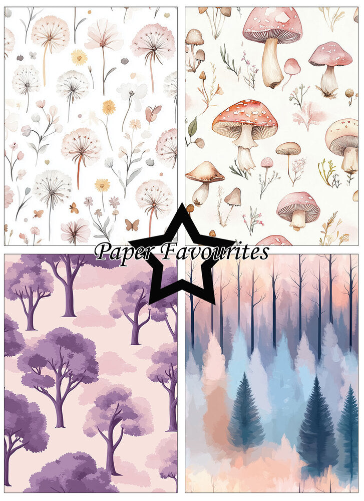 Paper Favourites - A6 Paper Pad - Woodland Fairy
