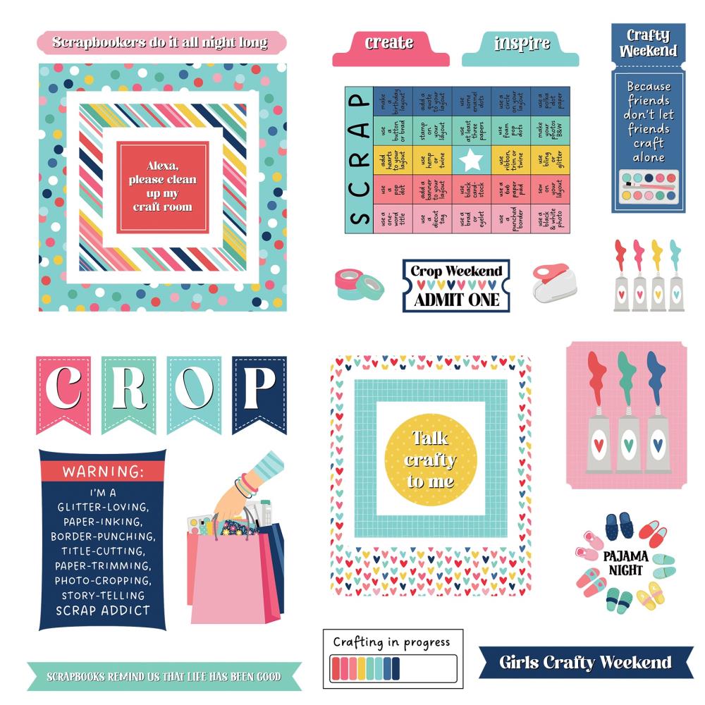 PhotoPlay - Crop 'Til You Drop 12x12 Paper Pack Bundle - The Crafty Kiwi