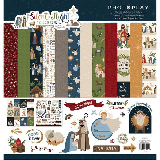 PhotoPlay - Silent Night 12x12 Paper Pack Bundle - The Crafty Kiwi