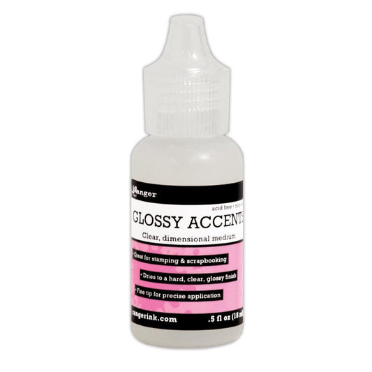 Ranger - Mini Glossy Accents (0.5oz) - The Crafty Kiwi