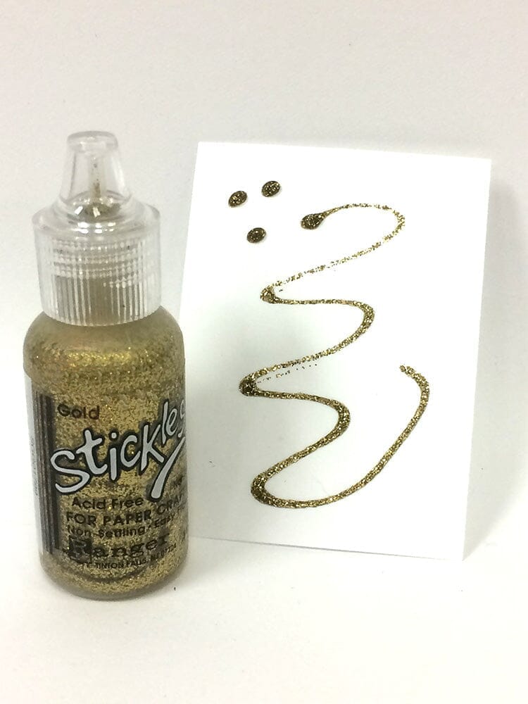 Ranger - Stickles Glitter Glue - Gold - The Crafty Kiwi