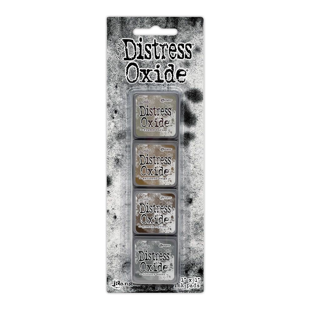 Ranger - Tim Holtz Mini Distress Oxide Ink Pads - Kit 12 (4/pack) - The Crafty Kiwi