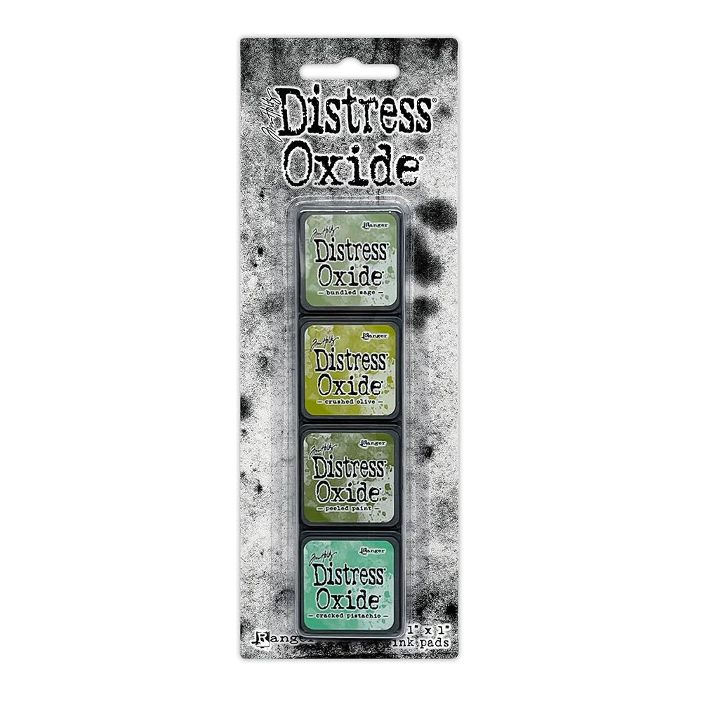 Ranger - Tim Holtz Mini Distress Oxide Ink Pads - Kit 3 (4/pack) - The Crafty Kiwi