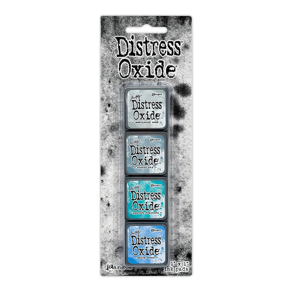 Ranger - Tim Holtz Mini Distress Oxide Ink Pads - Kit 4 (4/pack) - The Crafty Kiwi