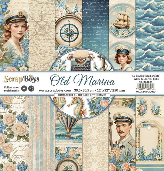 ScrapBoys - Old Mariner Bundle Kit - The Crafty Kiwi