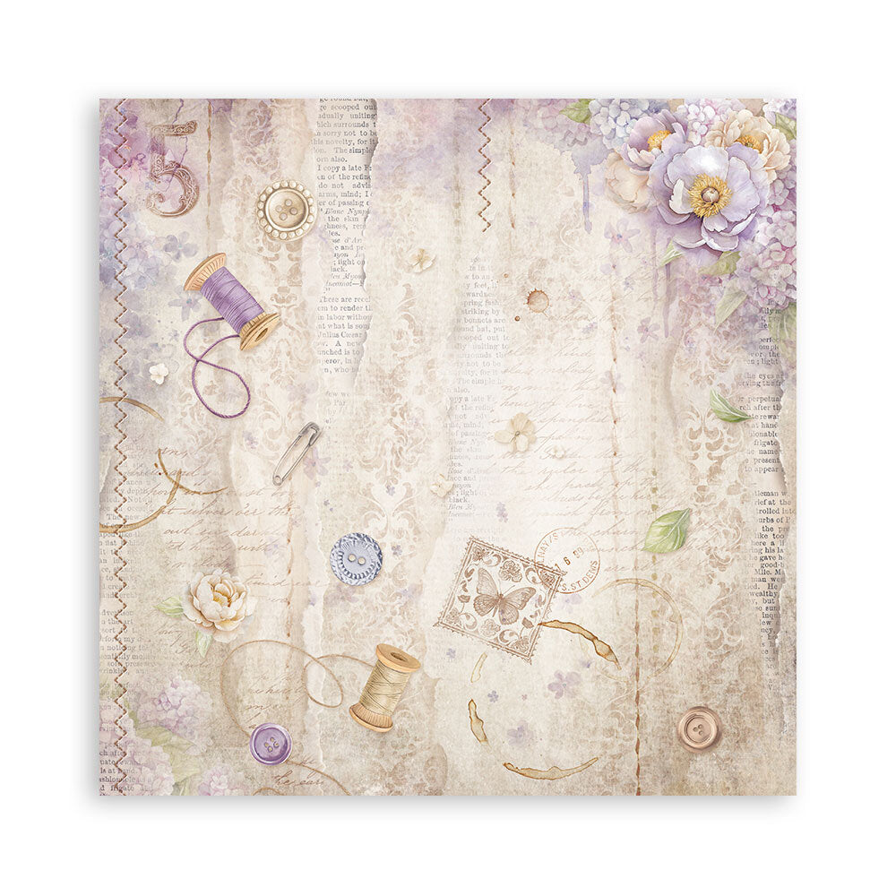 Stamperia - Quiet Days - 12x12 Single Sided Maxi Paper Pack (22/pgs)