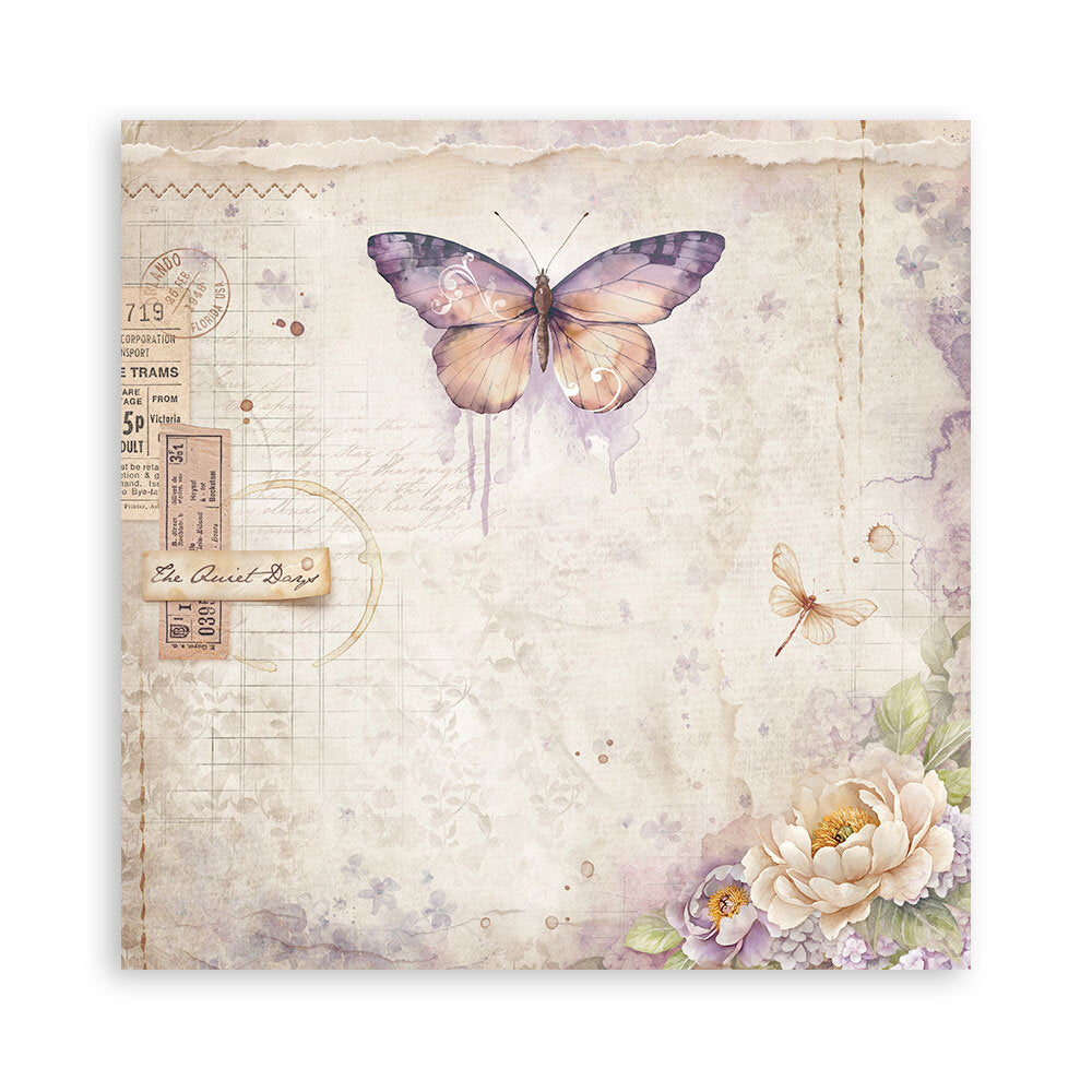 Stamperia - Quiet Days - 12x12 Single Sided Maxi Paper Pack (22/pgs)