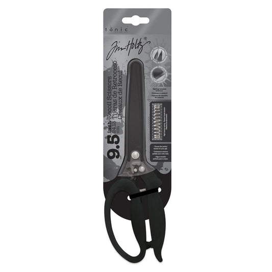 Tonic Tim Holtz - Recoil Scissors 9.5" (non-serrated) - The Crafty Kiwi