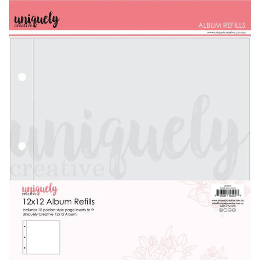 Uniquely Creative - 12x12 Album Refills (10/pack) - The Crafty Kiwi