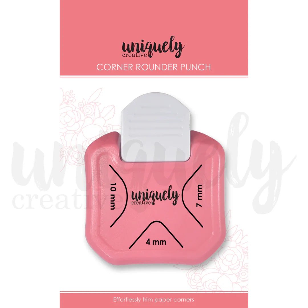 Uniquely Creative - (Advent 2024) - Corner Rounder Punch - The Crafty Kiwi