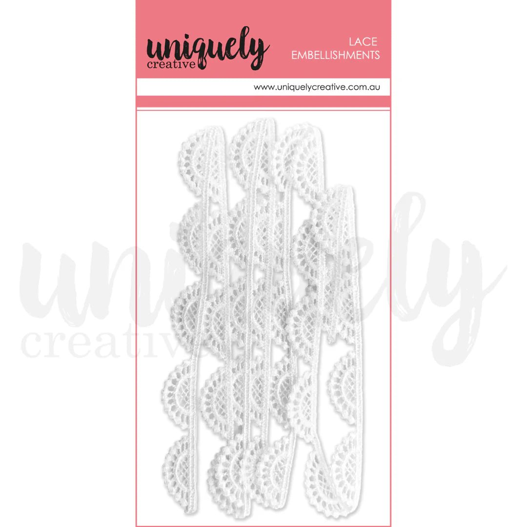 Uniquely Creative - Bunting Lace - The Crafty Kiwi