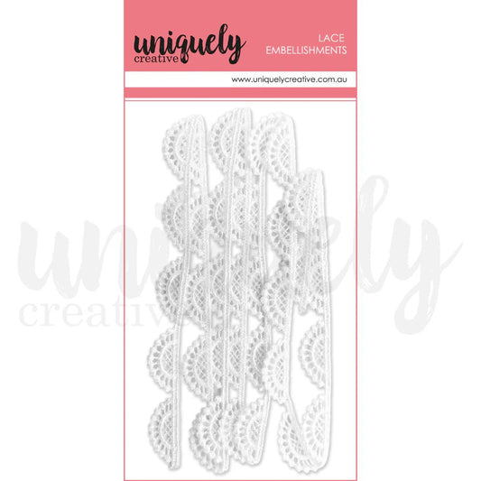 Uniquely Creative - Bunting Lace - The Crafty Kiwi