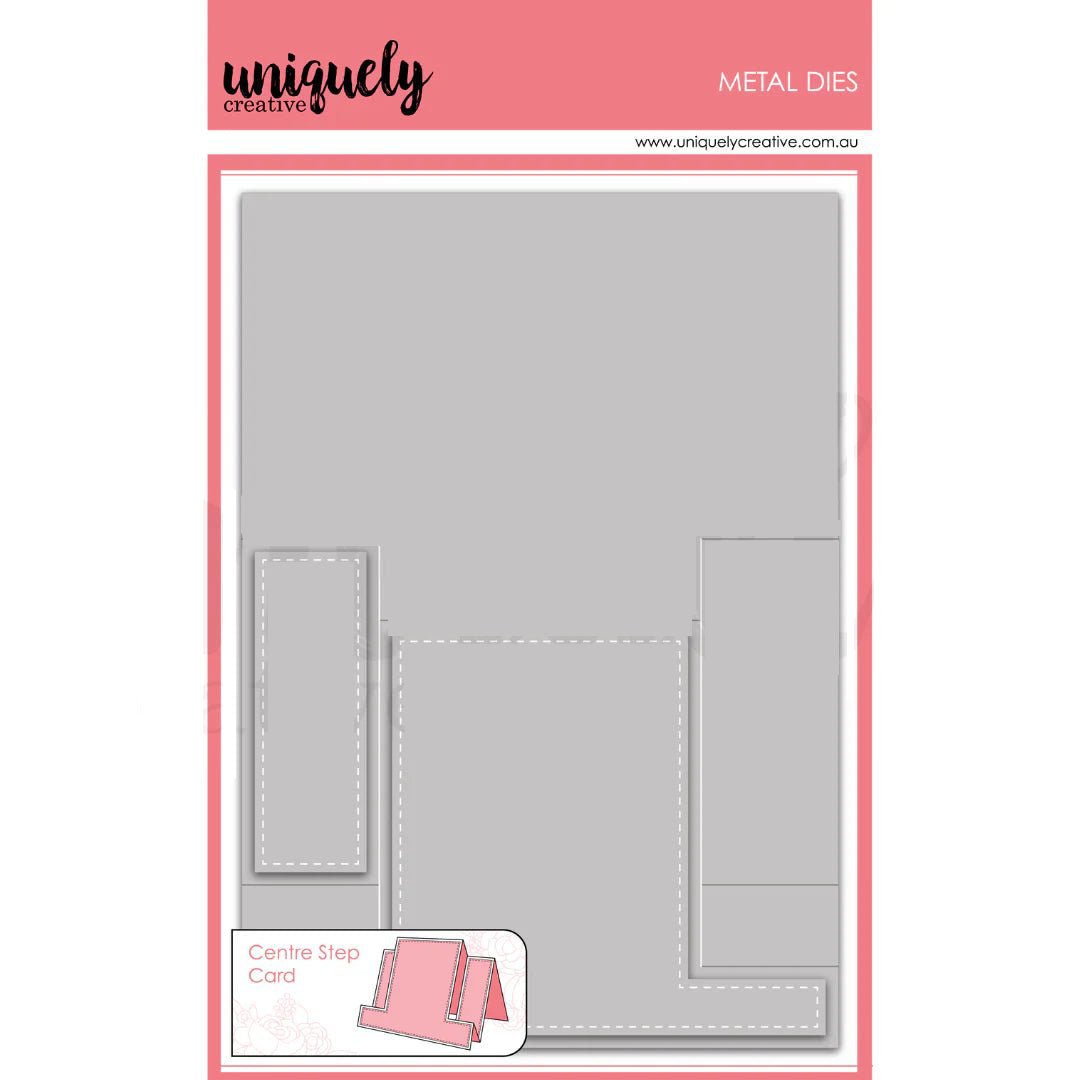 Uniquely Creative - Centre Stepper Card Die - The Crafty Kiwi