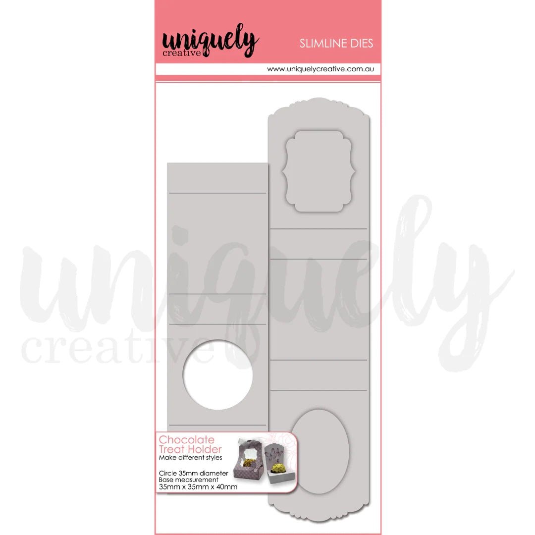 Uniquely Creative - Chocolate Treat Holder Die - The Crafty Kiwi