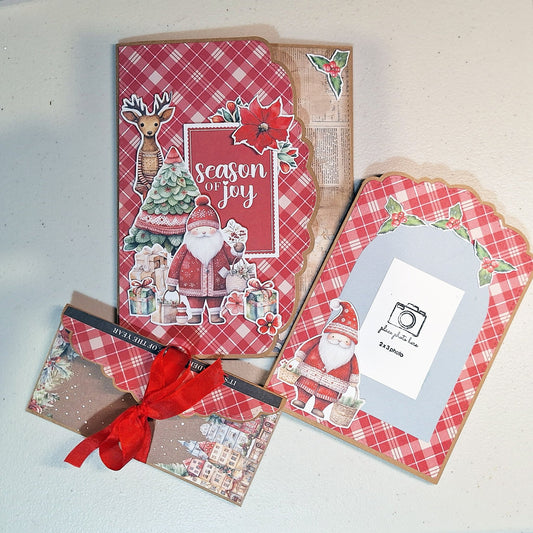 Uniquely Creative - Christmas Folio Album Kit - by The Crafty Kiwi - The Crafty Kiwi