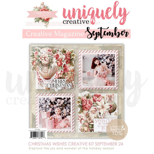 Uniquely Creative - Christmas Wishes - Creative Magazine - The Crafty Kiwi