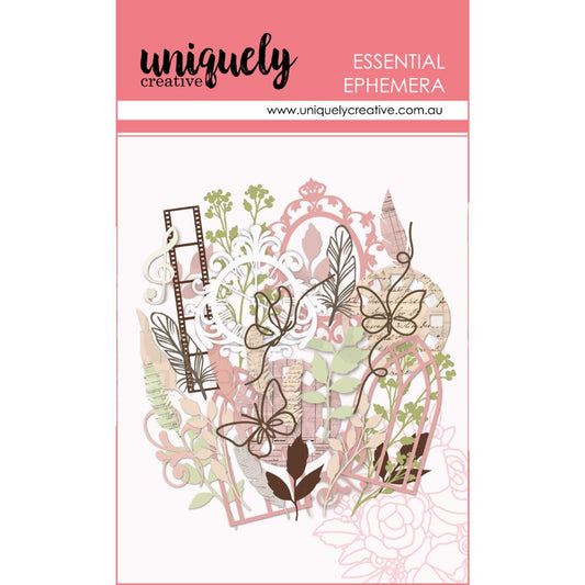 Uniquely Creative - Dear Diary Vintage Layering Ephemera - The Crafty Kiwi