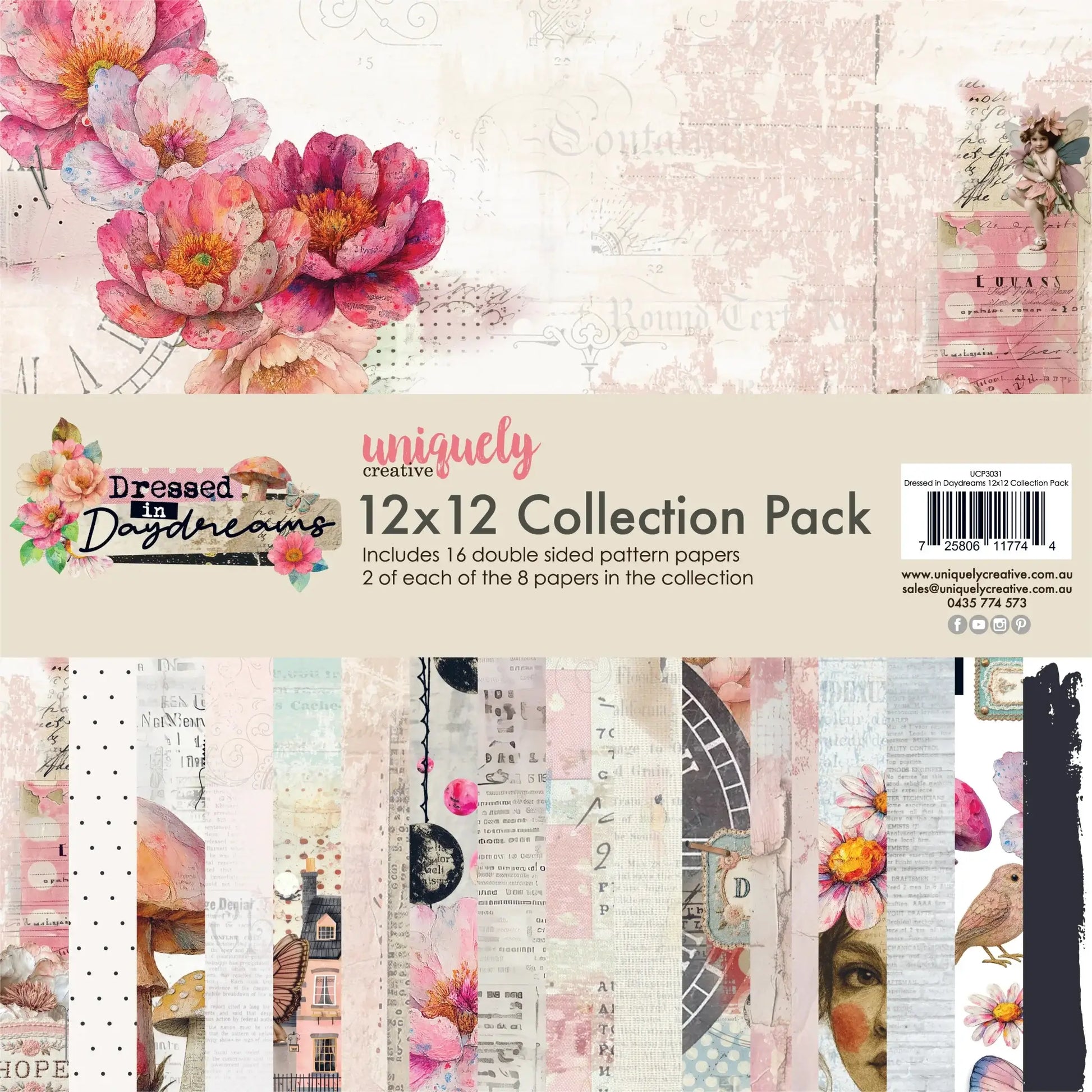 Uniquely Creative - Dressed in Daydreams Bundle Kit - The Crafty Kiwi