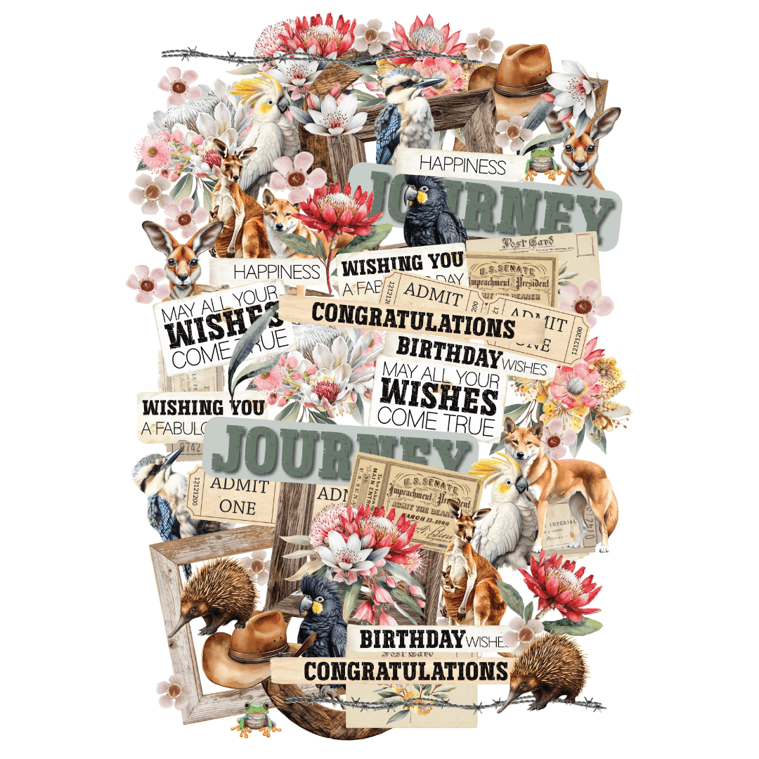 Uniquely Creative - Echoes of the Outback Bundle Kit (5 products) - The Crafty Kiwi
