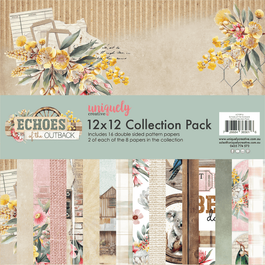 Uniquely Creative - Echoes of the Outback Bundle Kit (5 products) - The Crafty Kiwi
