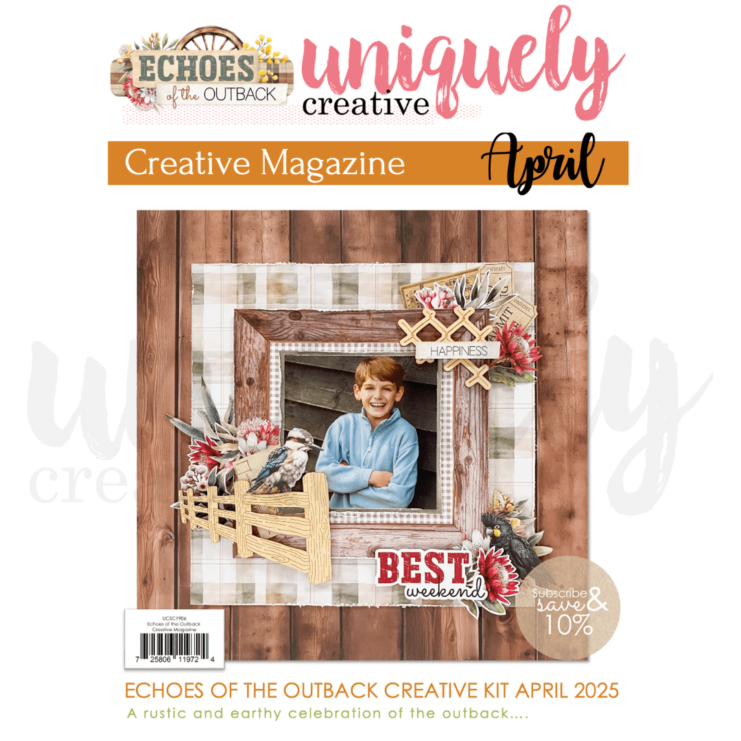Uniquely Creative - Echoes of the Outback Bundle Kit (5 products) - The Crafty Kiwi