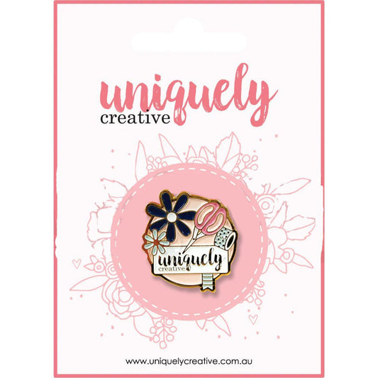 Uniquely Creative - Enamel Pin 2025 - The Crafty Kiwi